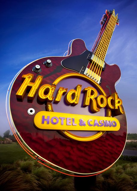 Hard Rock Hotel & Casino punta cana guitar sign